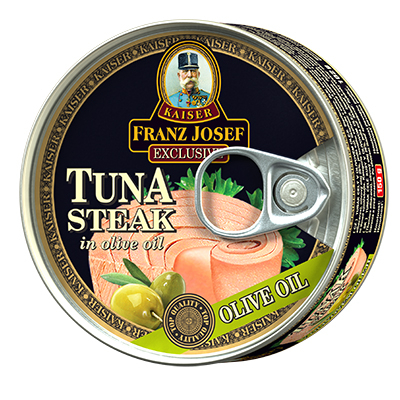 Tuňák steak v olivovém oleji 150g